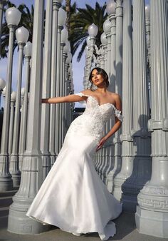 Martina Liana 1679 Fit-and-Flare Wedding Dress