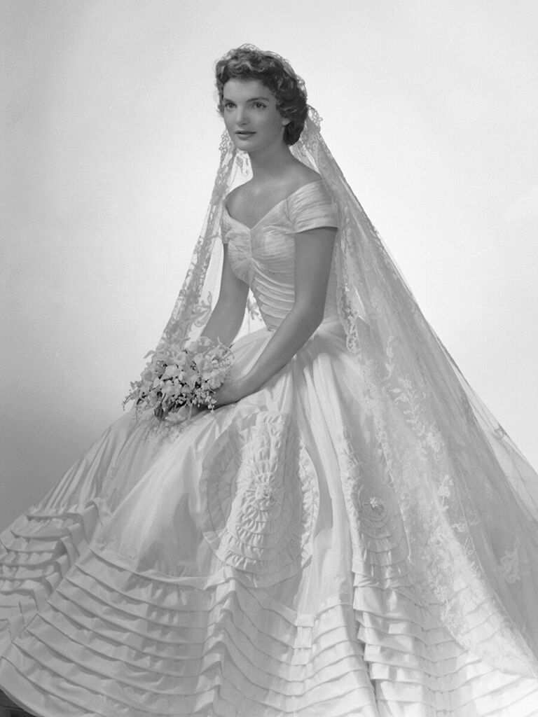Jacqueline Kennedy's wedding dress