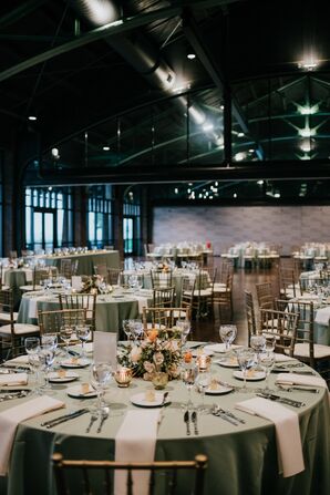 Prairie-Style 1920s-Inspired Wedding Reception Spacce