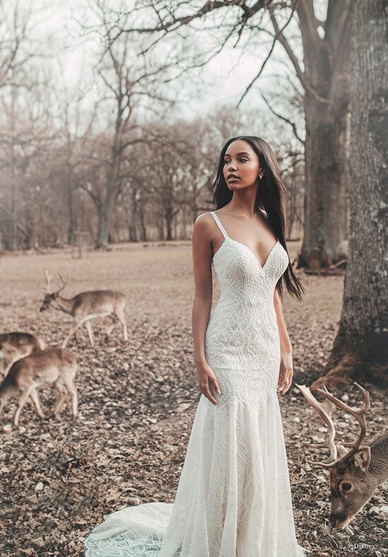Disney Fairy Tale Weddings D265 - Pocahontas Sheath Wedding Dress - 1