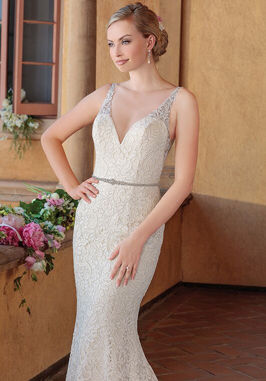 Casablanca Bridal 2319 Niki Mermaid Wedding Dress - 3