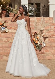 Beloved by Casablanca Bridal BL340 Topaz A-Line Wedding Dress