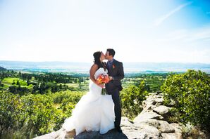 Cara and Josh at Cielo at Castle Pines