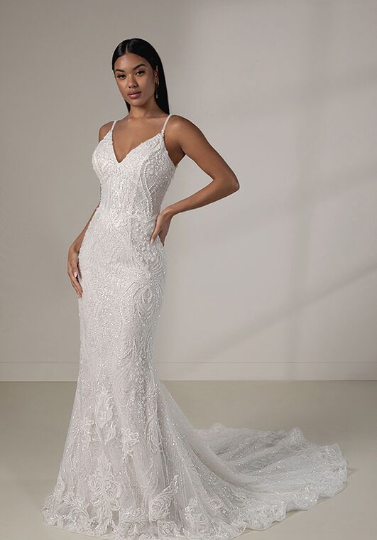 Martina Liana Luxe LE1425 Column Wedding Dress - 4