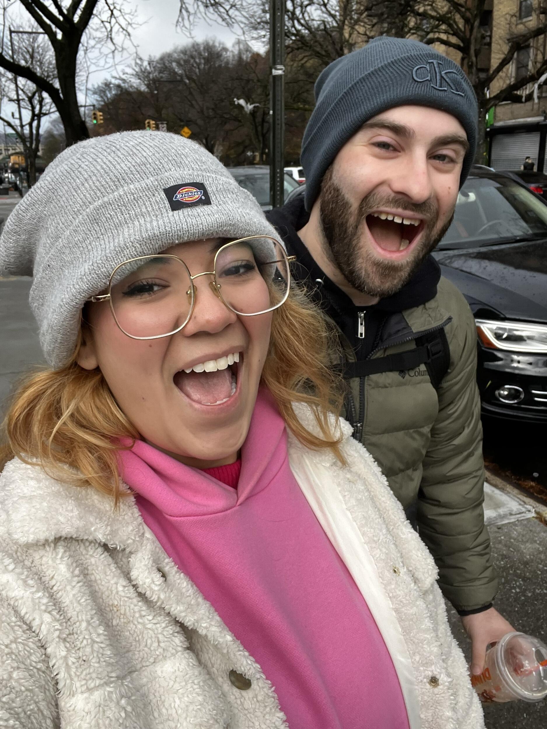 5 year anniversary walking the length of Manhattan!