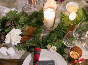 McKenna and Patrick decked the halls during the most wonderful time of the year, swapping vows and sealing the deal with a kiss (no mistletoe needed).