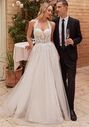 Ladivine CD827W Ball Gown Wedding Dress - thumbnail - 4