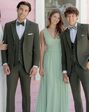 BLACKTIE METRO Olive Wedding Suit Green Tuxedo - thumbnail - 6