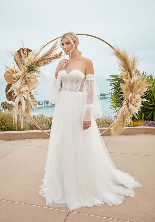 Beloved by Casablanca Bridal BL382 Carson A-Line Wedding Dress - 6