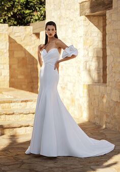 Moonlight Collection J6940 Mermaid and Trumpet Wedding Dress