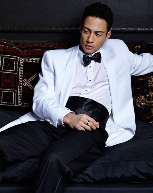BLACKTIE BRENTWOOD White Wedding Tuxedo White Tuxedo - 7