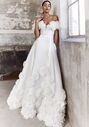 Viktor&Rolf Mariage FLORAL-OFF-THE-SHOULDER-GOWN A-Line Wedding Dress - thumbnail - 1