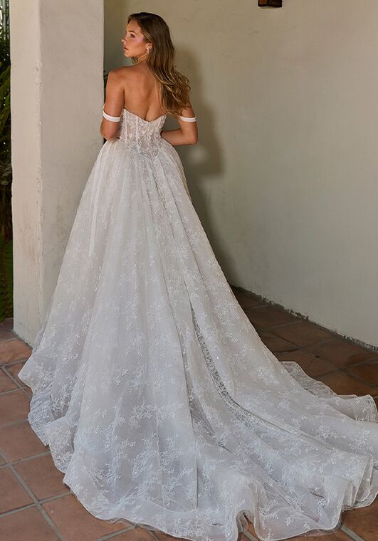 L'amour by Calla Blanche LA26101 Avelisse A-Line Wedding Dress - 3