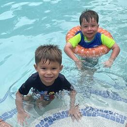 Ollie and Luke 