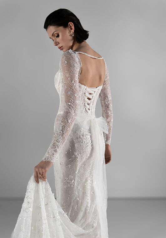 Martina Liana Luxe LE1405 Column Wedding Dress - 6