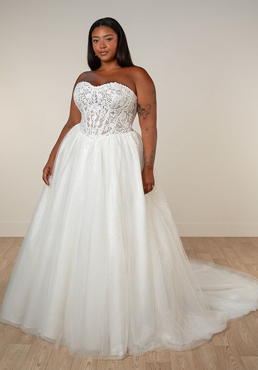 Stella York SY8181+ A-Line Wedding Dress - 3