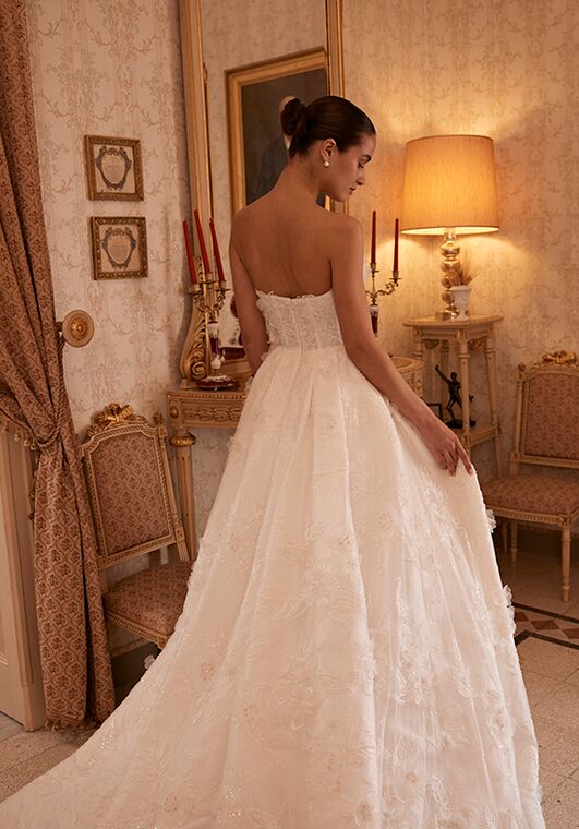 Soft flow by Ricca Sposa Atelier Margrethe 25-010(3) A-Line Wedding Dress - 6
