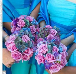 The Bridesmaid Bouquets