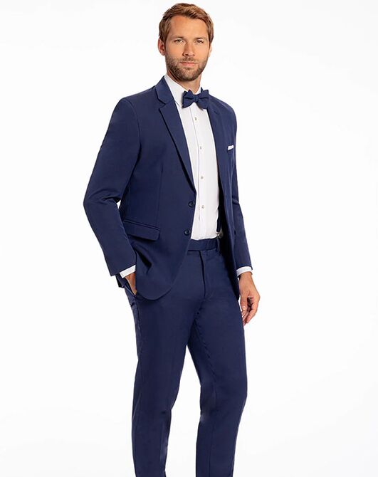 BLACKTIE METRO Indigo Wedding Suit Blue Tuxedo - 6