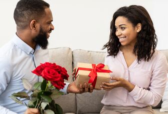 Four-year anniversary gift exchange
