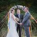 The couple exchanged vows outdoors at a family friend's farm in Orillia, Ontario. "We chose this farm because after my family and I moved to Canada from South Africa, we spent a lot of time on this farm getting used to our new home," Erin-Joy says.