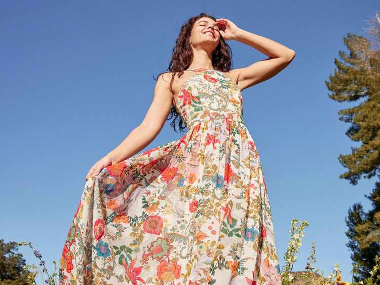 halter dress wedding guest