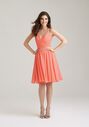 Allure Bridesmaids 1466 V-Neck Bridesmaid Dress - thumbnail - 1