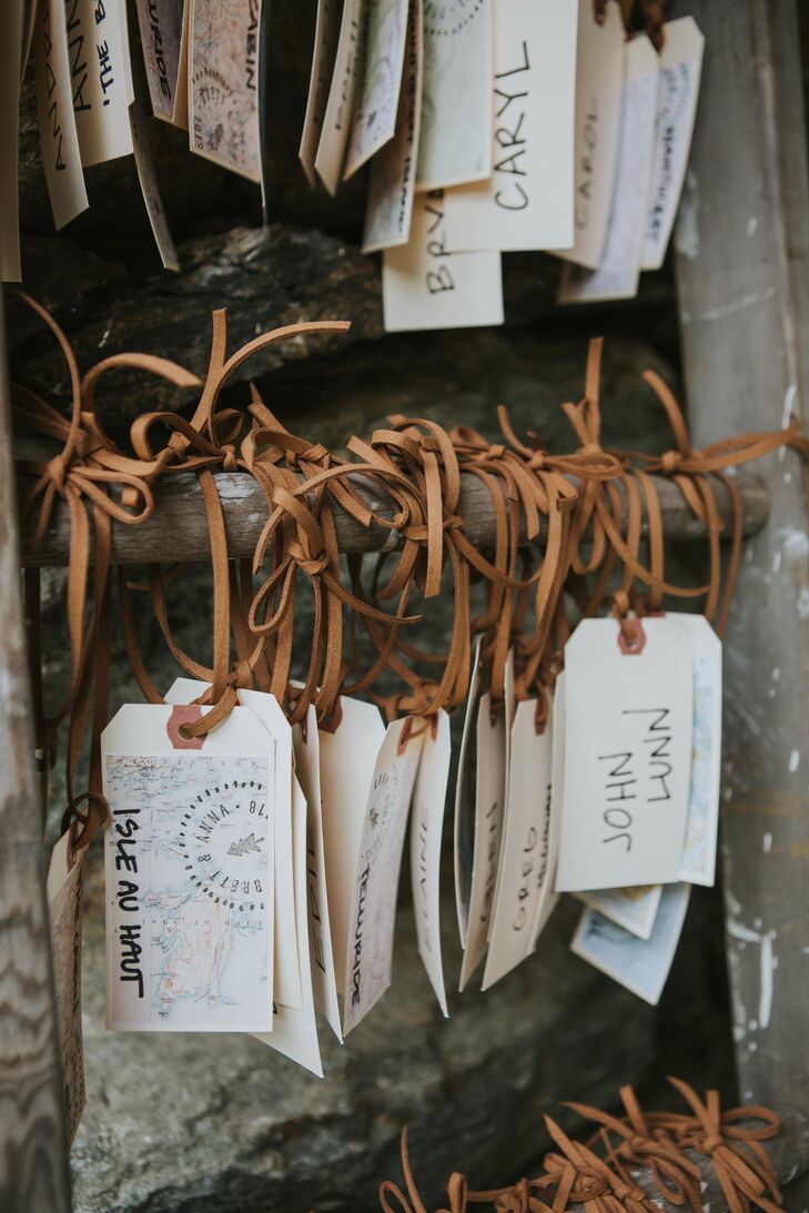 Handwritten Escort Tags
