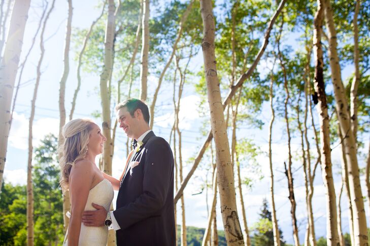 Ashley Sunderland (29 and a business developer) and Brett Foy (29 and a consultant) met at The Ginn Mill. On Christmas day, four years later, they wer