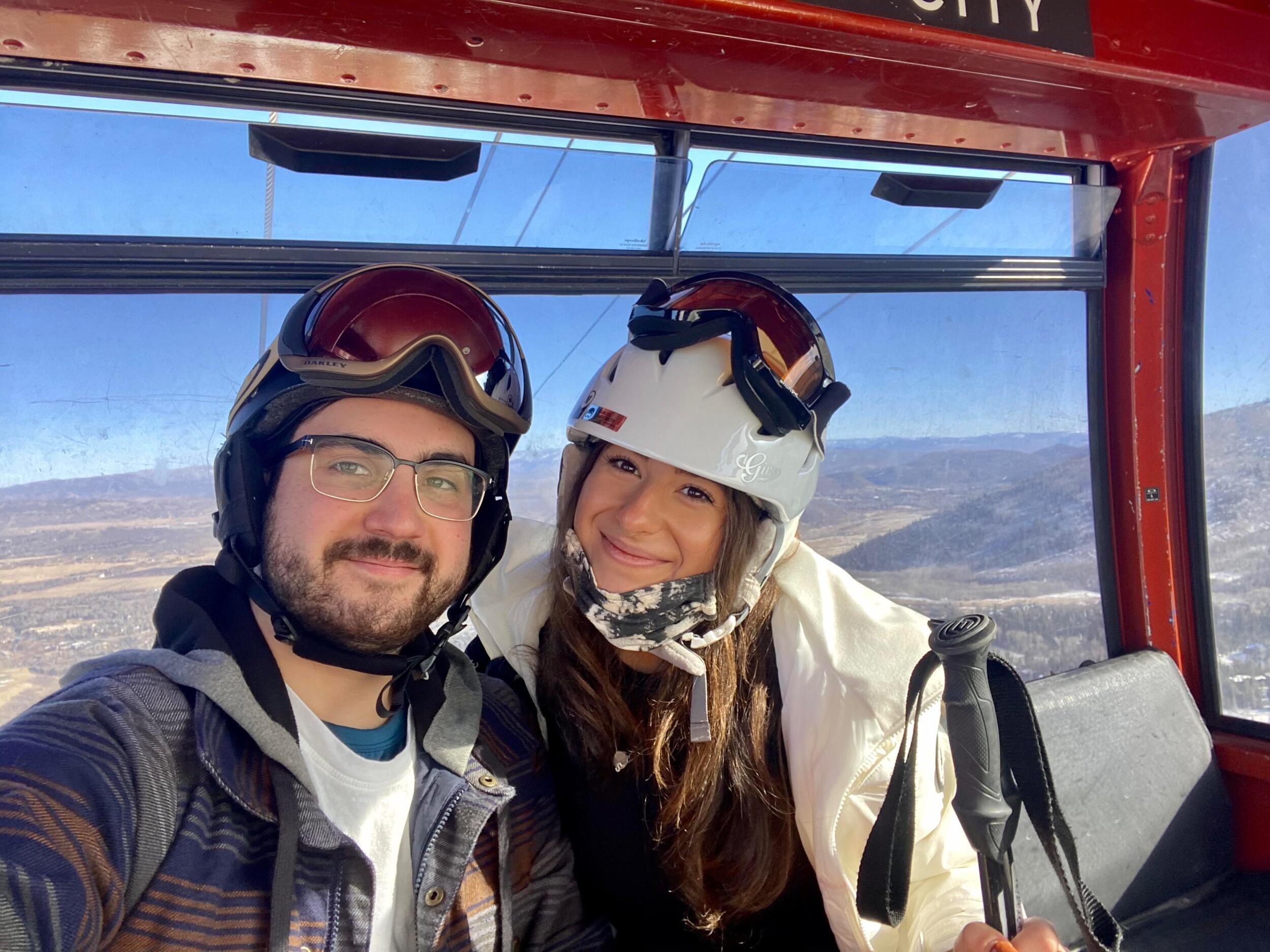 We took our first adventure together to Park City, Utah. We hit the slopes for some skiing, laughter and maybe a few tumbles. It was a trip that made us realize we make a great team and the beginning of many traveling adventures. We look forward to celebrating our honeymoon in the Swiss Alps in July 2026!