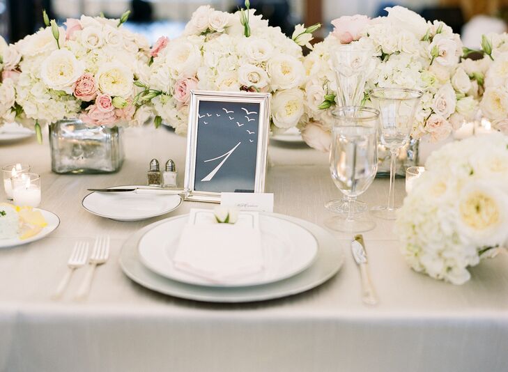 Custom Designed Nautical Table Numbers