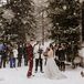 Snowy Elopement in Ward, Colorado