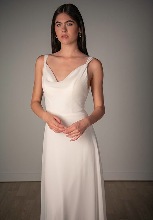 Stella York SY8255 Column Wedding Dress - 5