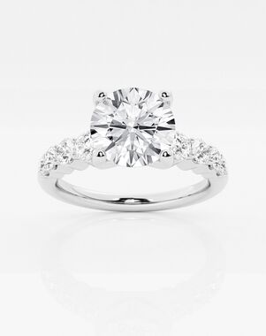 Grown Brilliance Round Cut Engagement Ring