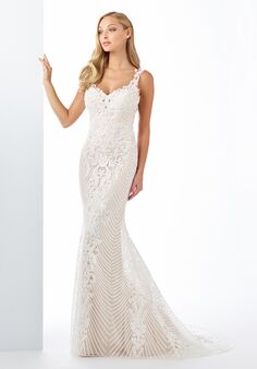 Enchanting by Mon Cheri 119120 Fit-and-Flare Wedding Dress