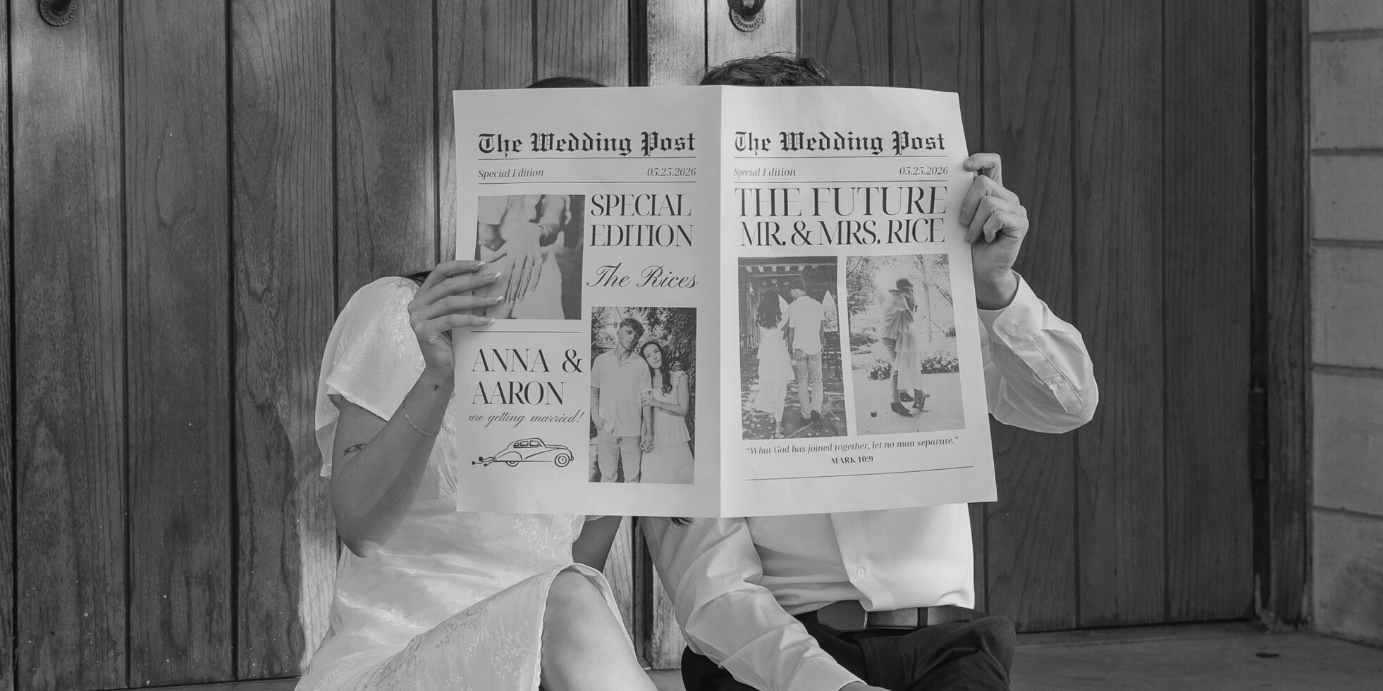 Anna & Aaron Home Page Banner