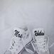 Monogrammed White Converse Sneakers