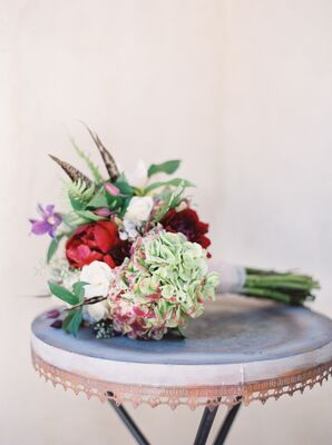 Hydrangea and Peony DIY Bouquet