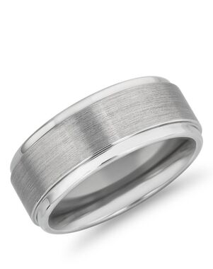 Blue Nile 69115 Tungsten Wedding Ring