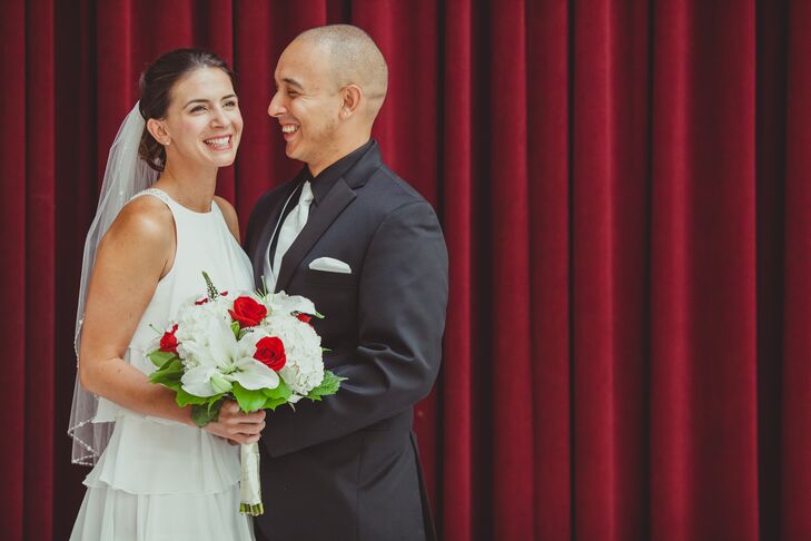 "The biggest element of our day that best reflected us as a couple was how simple and fun it was," says Tina. "Our philosophy has always been to just have fun and keep things light.