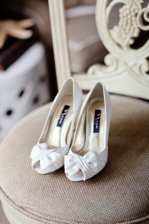 Simple White Shoes