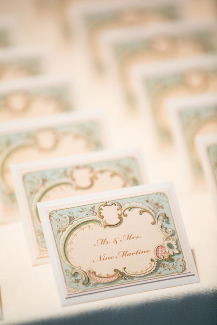 Elegant, Regal Escort Cards