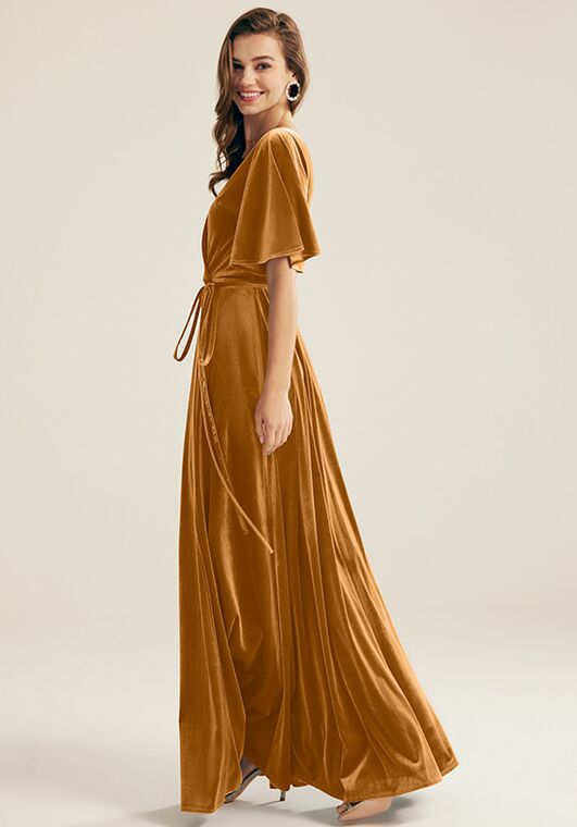 AW Bridal AW Stretto Dress V-Neck Bridesmaid Dress - 4