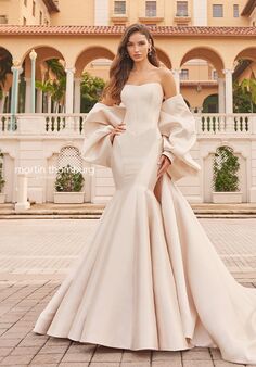 Martin Thornburg a Mon Cheri Collection MT3242, Sterling Mermaid and Trumpet Wedding Dress