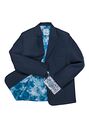 Little Tuxedos "Mason" Kids Navy Suit (5-Piece Set) Flower Girl Dress and Ring Bearer Outfit - thumbnail - 5