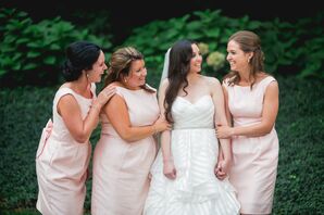 Light Pink Bridesmaid Dresses