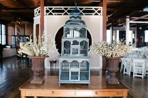 Vintage Birdcage Decor