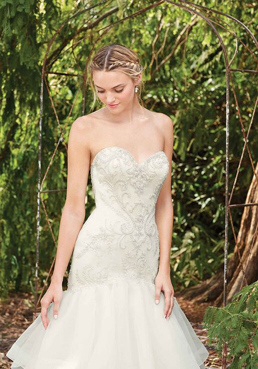 Casablanca Bridal Style 2273 Poppy Ball Gown Wedding Dress - 6