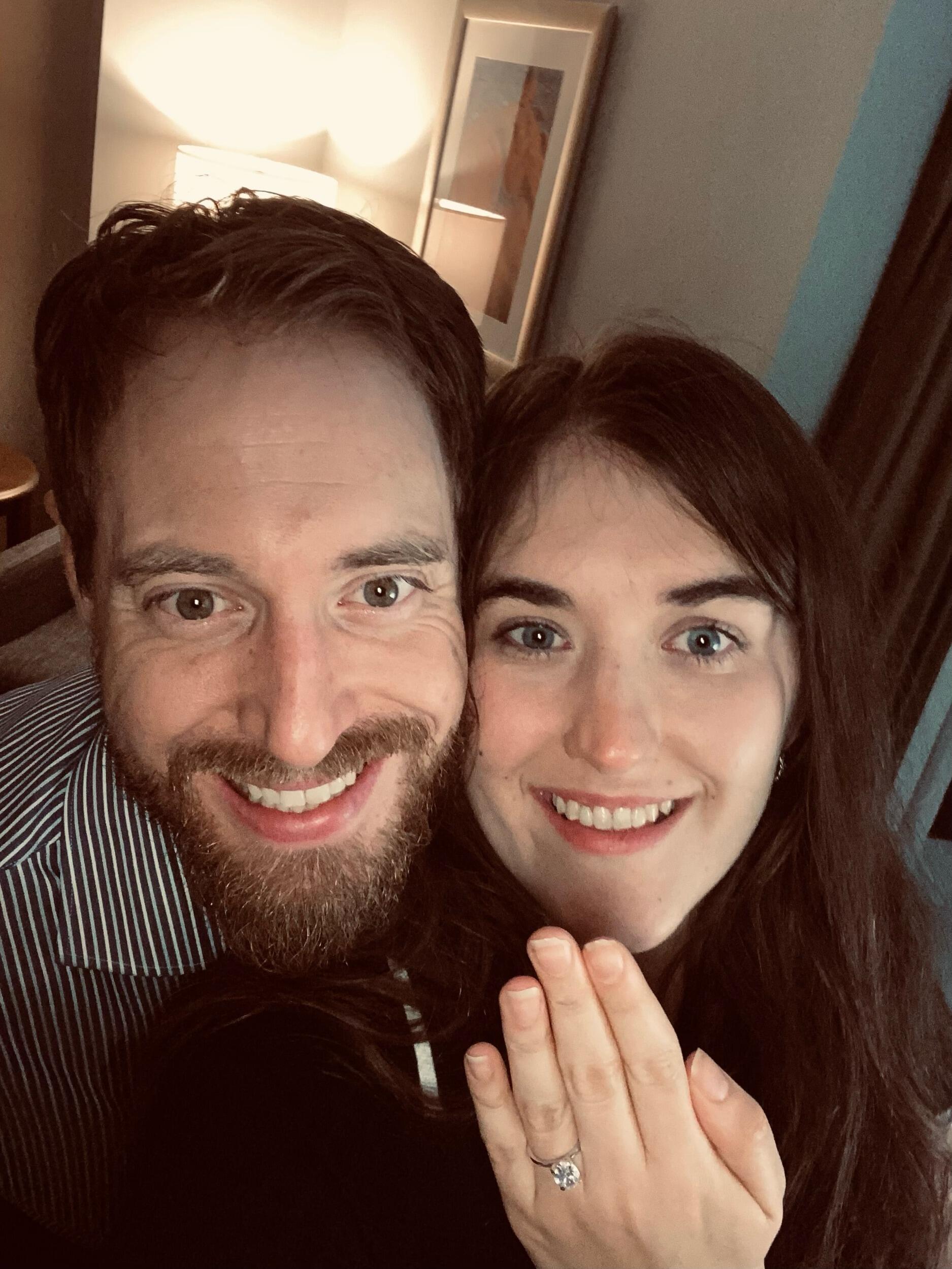 WE'RE ENGAGED !