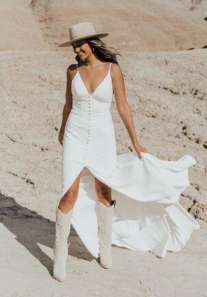All Who Wander TATUM Sheath Wedding Dress